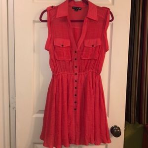 Coral Summer Dress